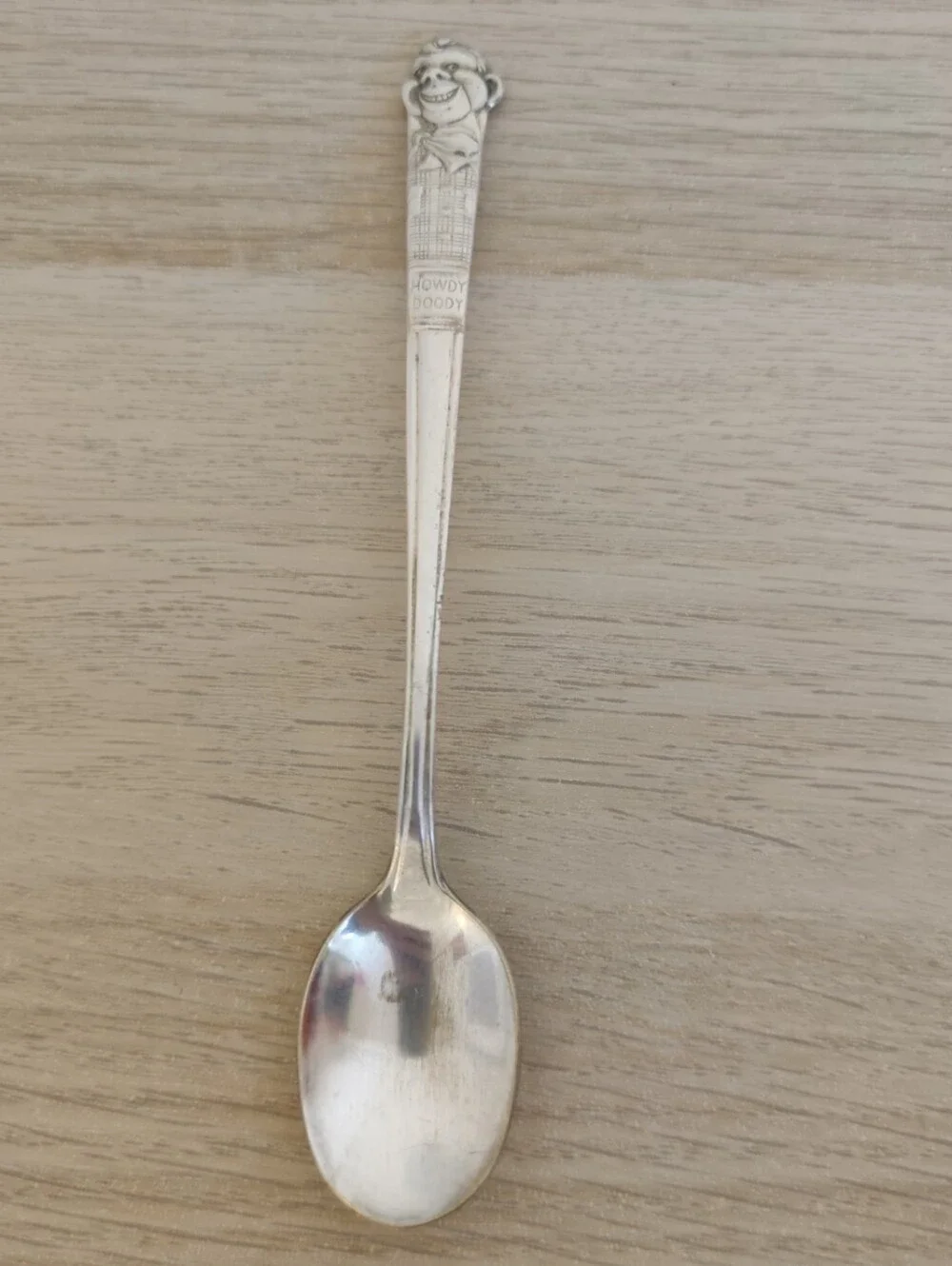 Howdy Doody Silver-Plated Collectible Spoon